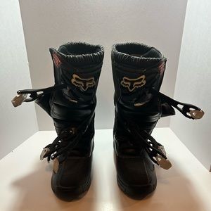 Fox Comp 5 Youth size 7 Boots RN 97275 Red Black